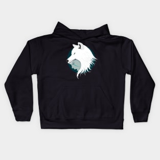 Boy Cries Wolf Kids Hoodie